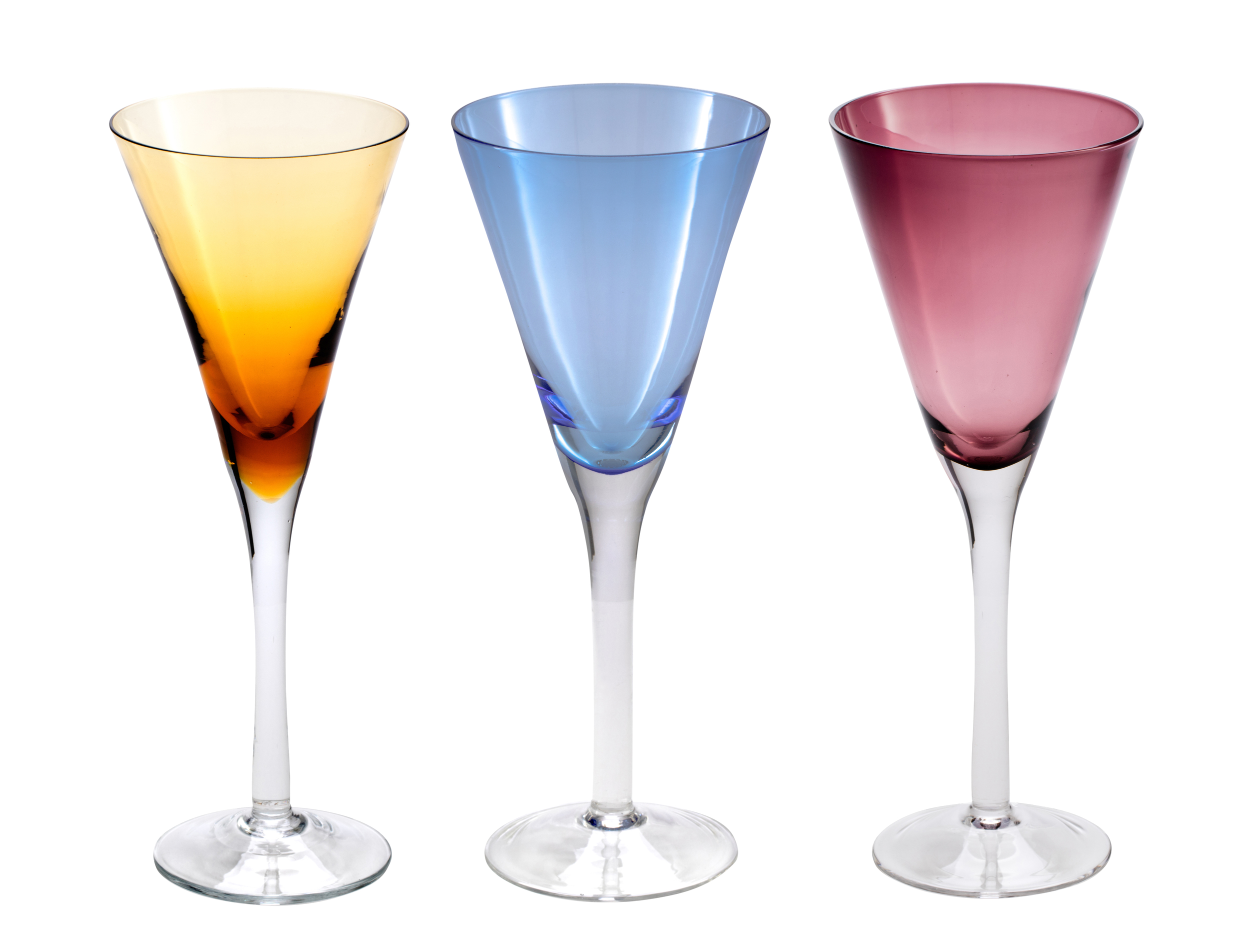 Product Photography - color goblets