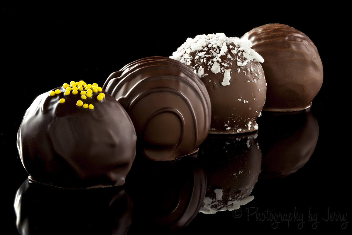 Food Photography - Chocolate Truffles