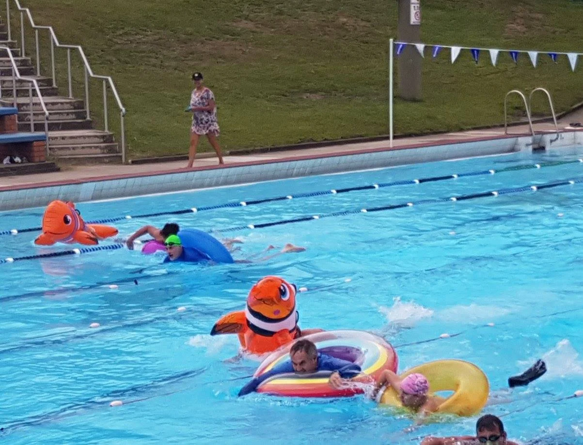 Inflatables race!