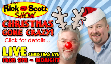 Christmas gone crazy on the "The Rick and Scott Show"