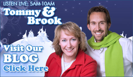 Tommy & Brook blog promotion during the winter months.