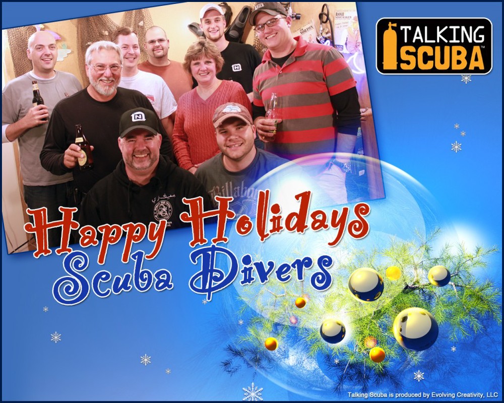 Happy Holidays from Talking Scuba