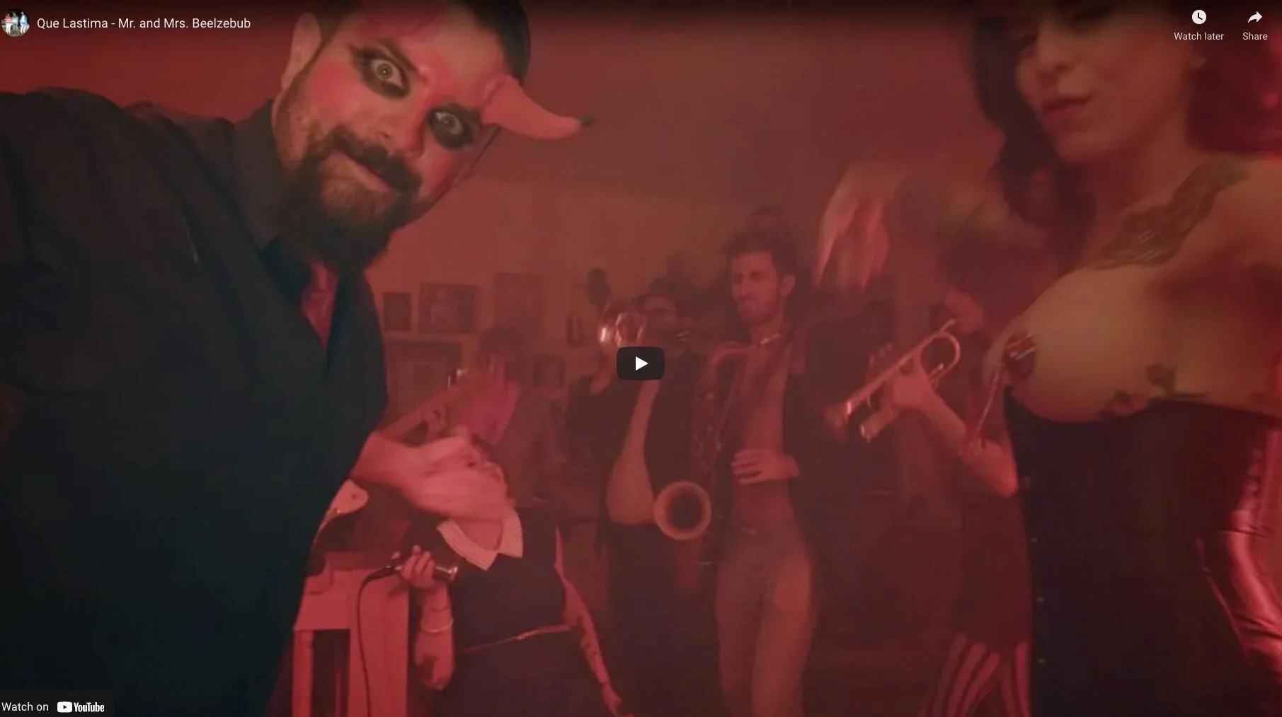 Que Lastima - Mr. and Mrs. Beelzebub