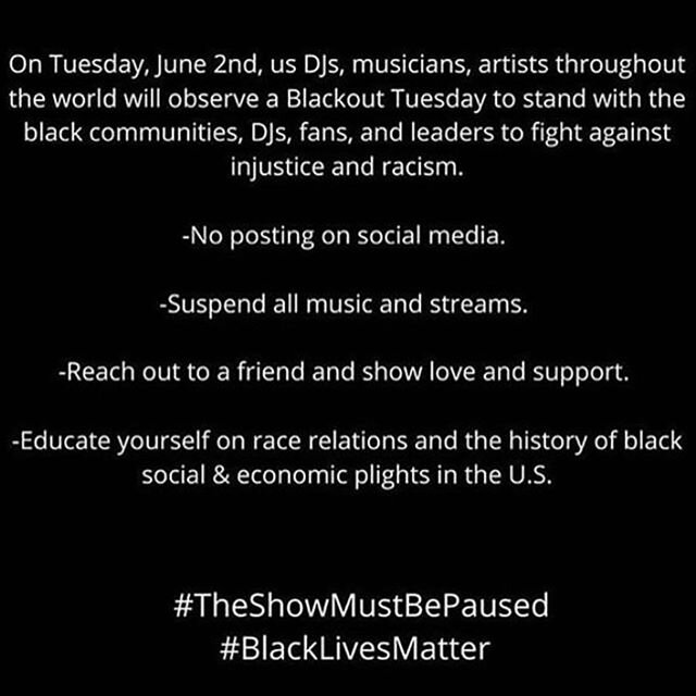 For me, Music is not Music without Black People #blacklivesmatter