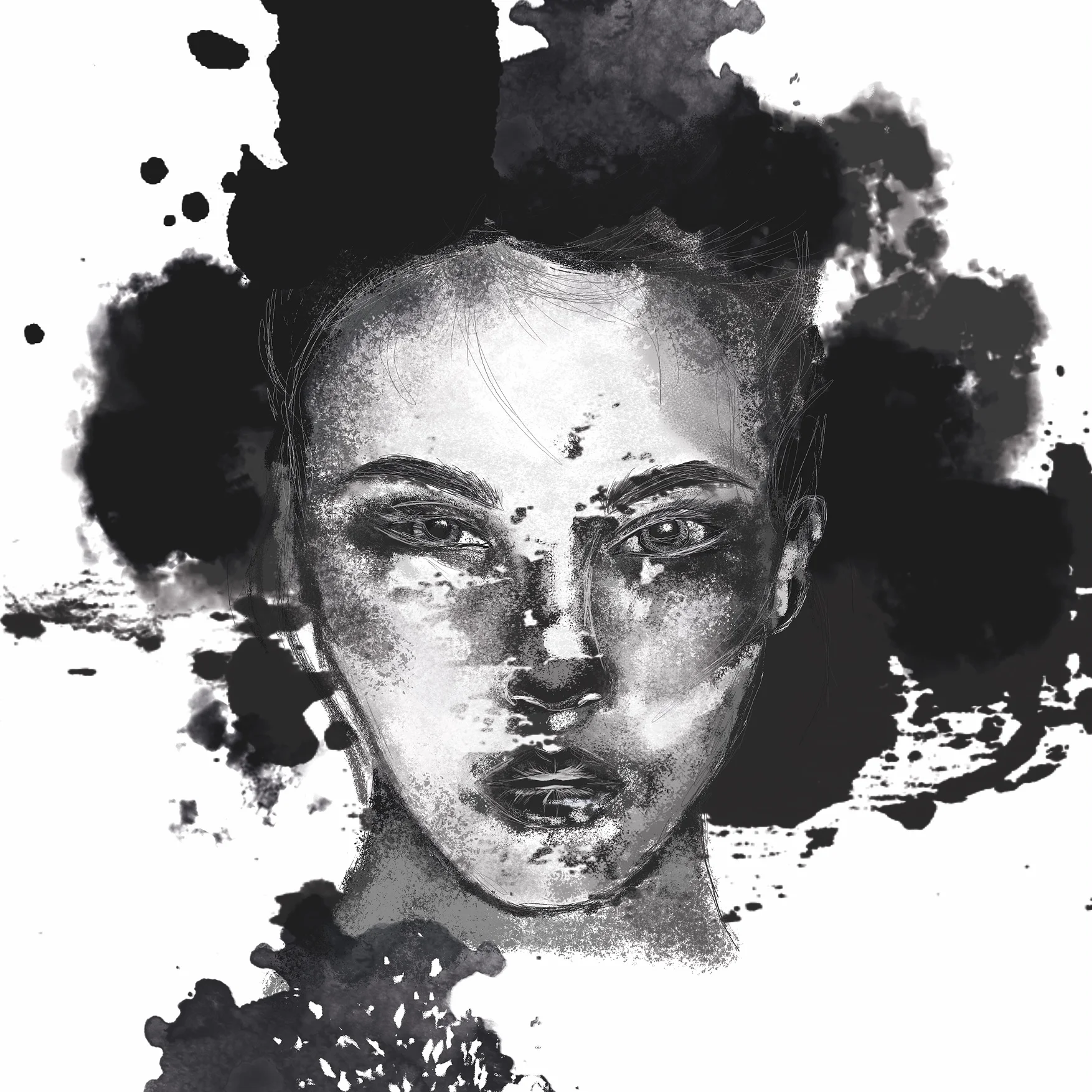 Brush illustration