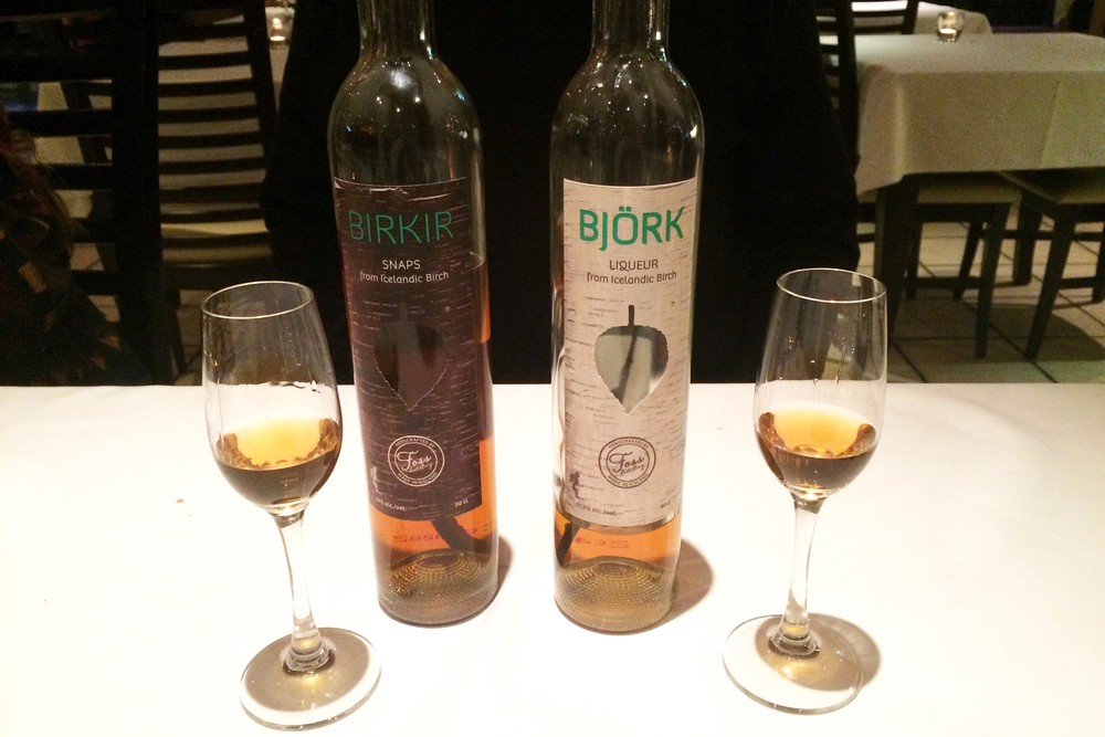 Birkir & Bjork birch-infused liquors