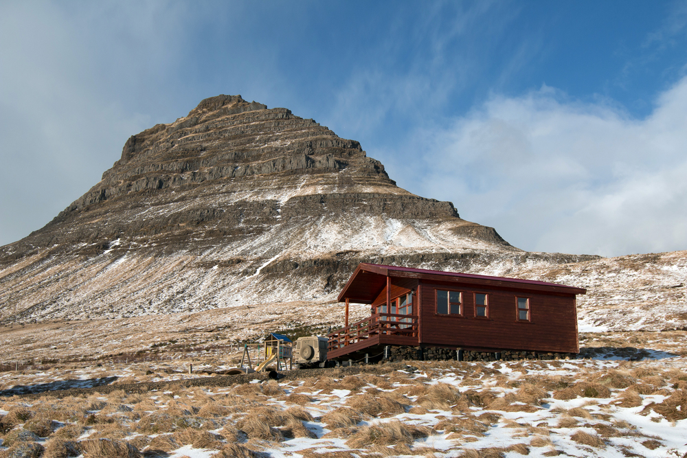 Our Airbnb at the base of Mt. Mt. Kirkjufell