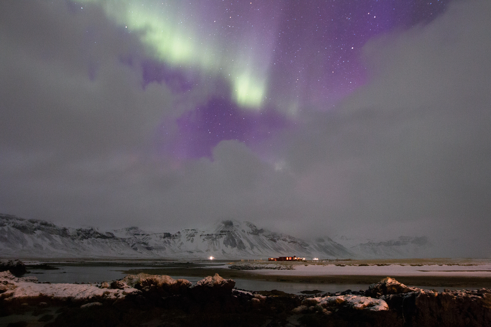 Northern Lights over Búðir