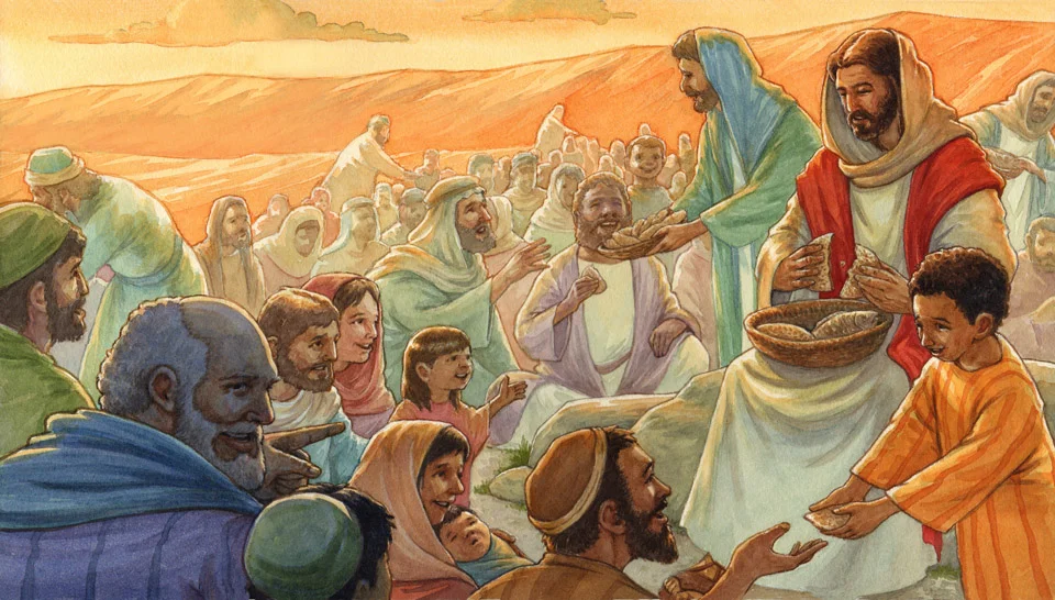 Jesus feeds the people.jpg