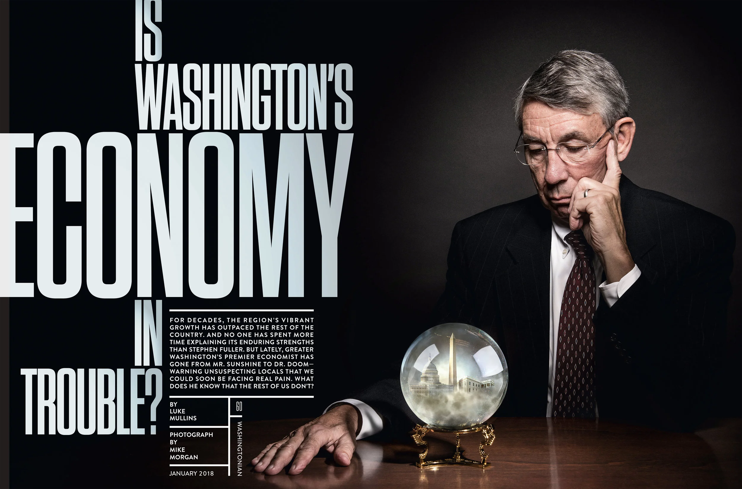 Dr. Stephen Fuller, Economist Photo: Micke Morgan Illustration: CJ Burton