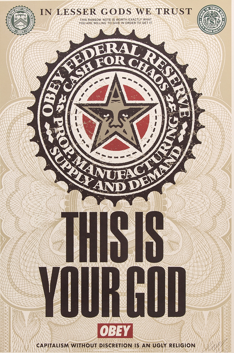 SHEPARD FAIREY | This is Your God