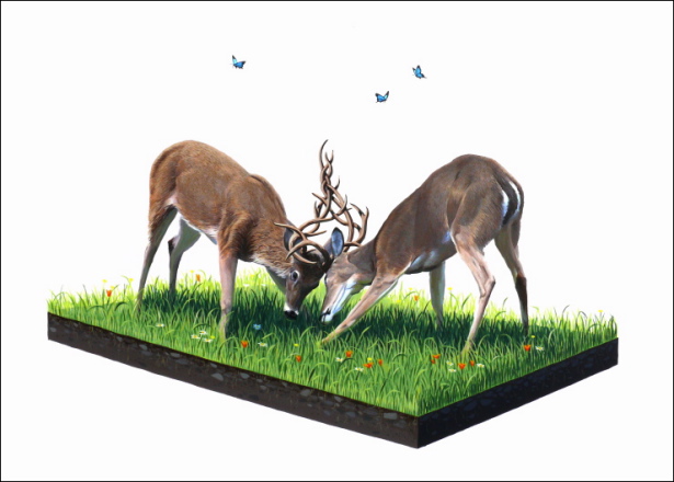 JOSH KEYES | Weaving Giclee | 10 x 8 