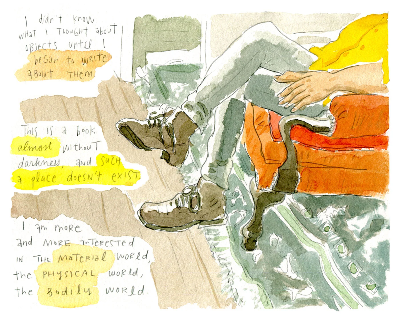 Karl Ove Knausgaard's Legs