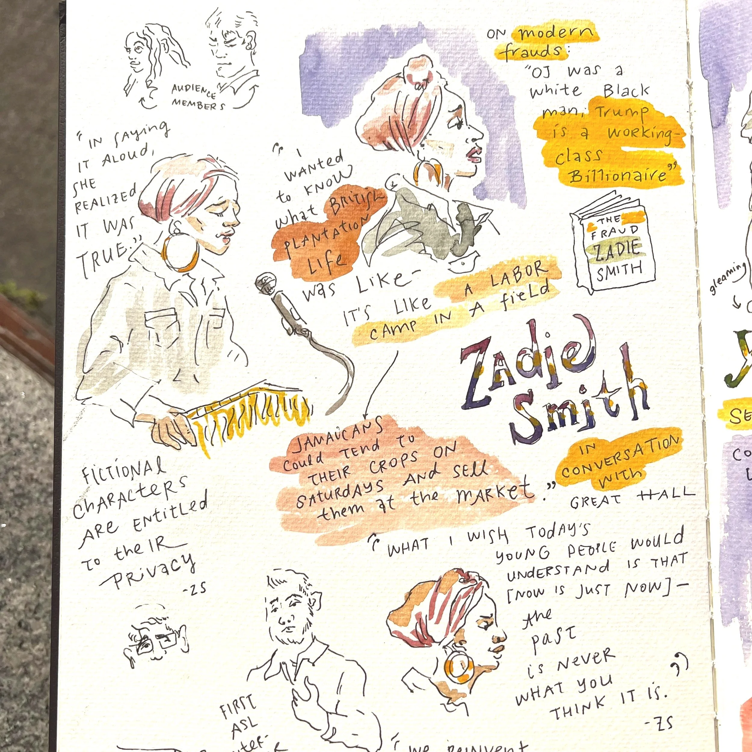 Zadie Smith at Cooper Union