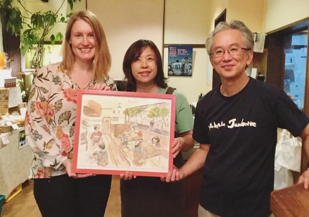 Clients in Former Residence, Toyama, Japan