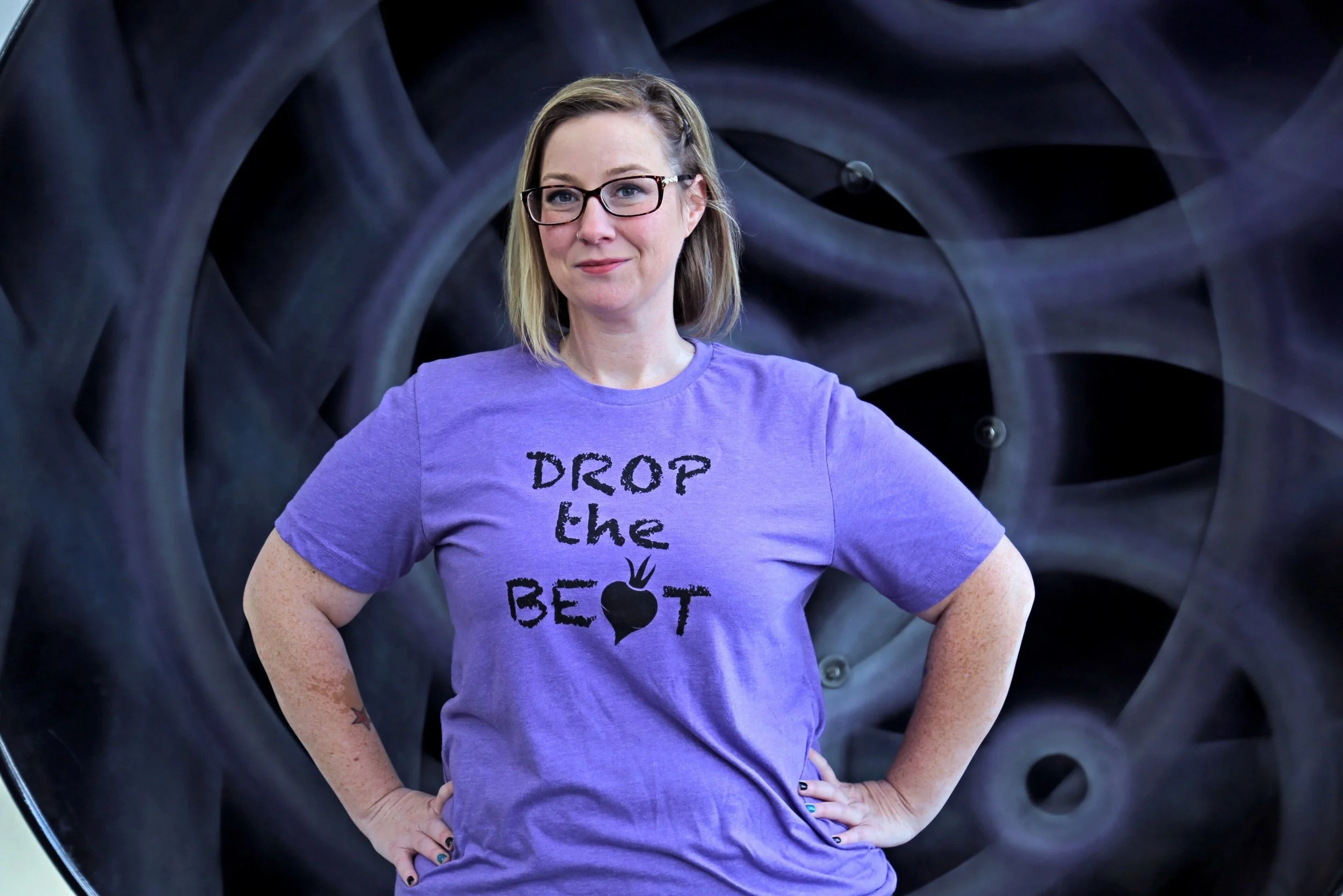Photo by Bivens Photography. Shirt printed at Fresh Lab Cleveland .
