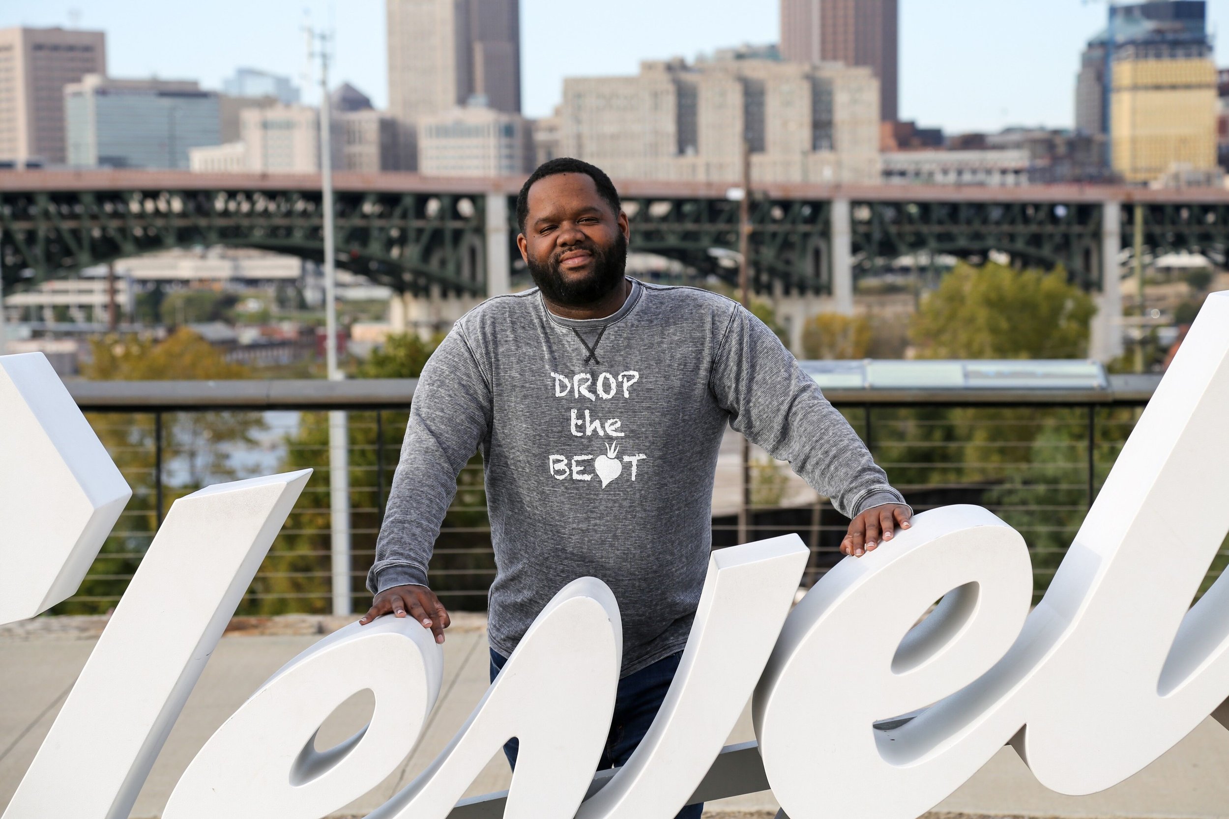 Photo by Bivens Photography. Shirt printed at Fresh Lab Cleveland .