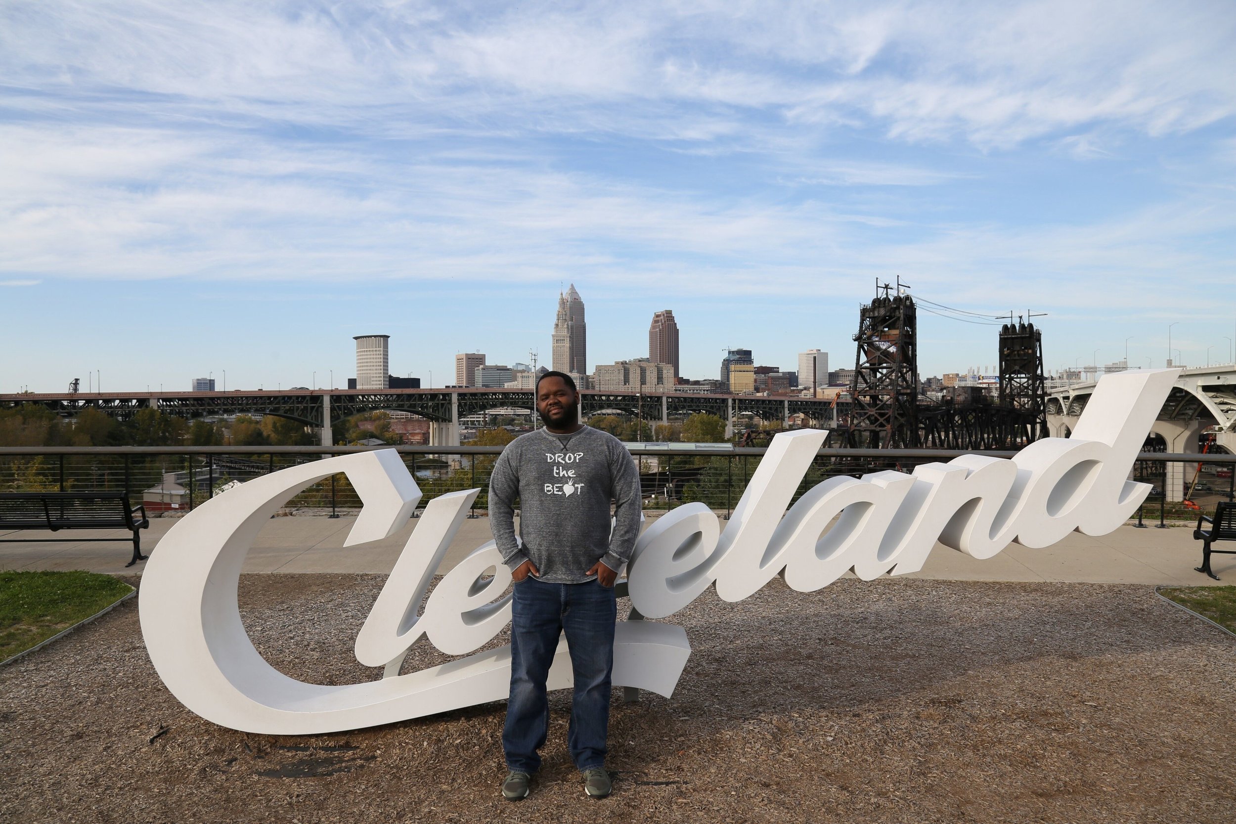 Photo by Bivens Photography. Shirt printed at Fresh Lab Cleveland .