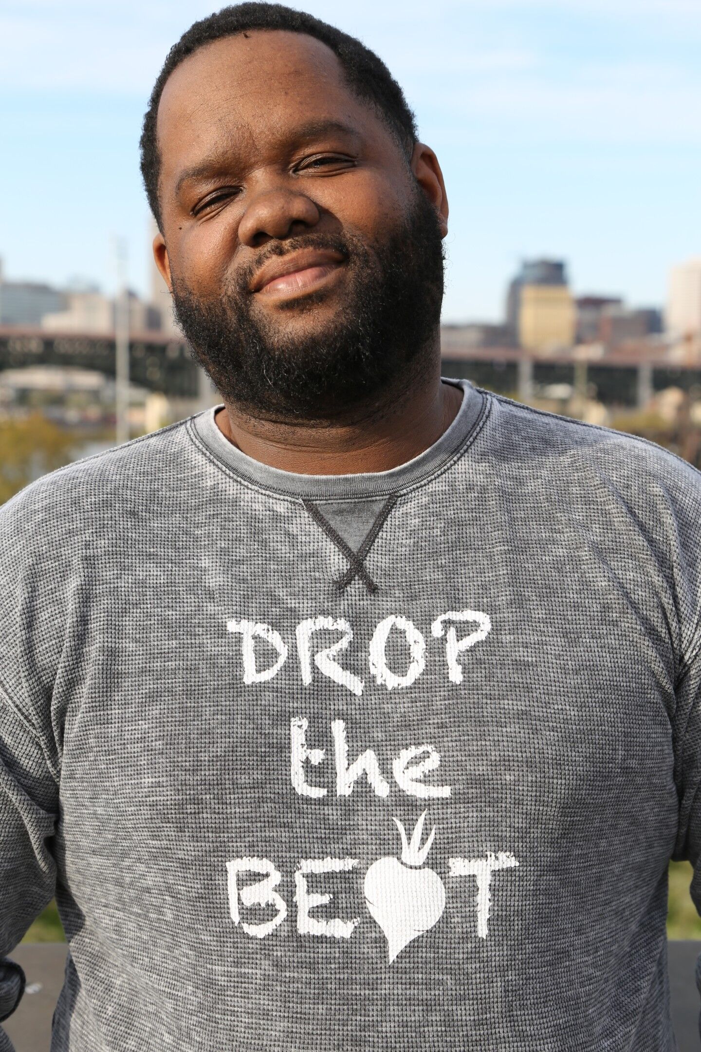 Photo by Bivens Photography. Shirt printed at Fresh Lab Cleveland .