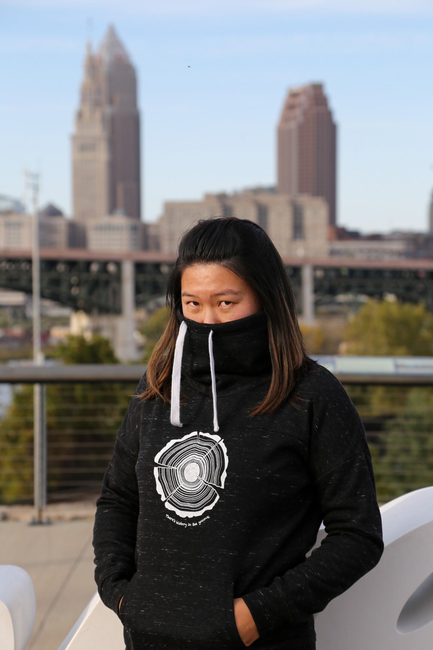 Photo by Bivens Photography. Shirt printed at Fresh Lab Cleveland .