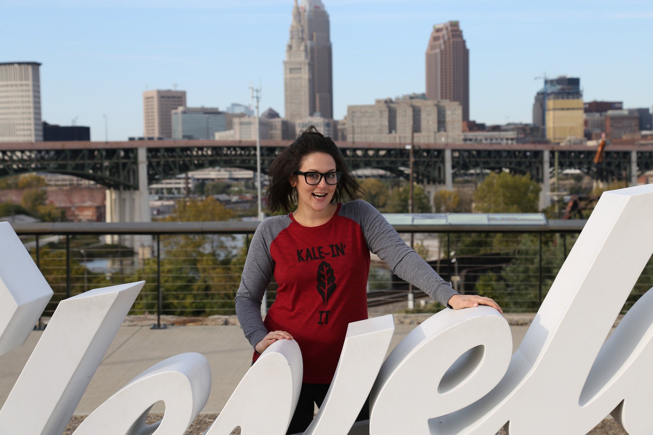 Photo by Bivens Photography. Shirt printed at Fresh Lab Cleveland .