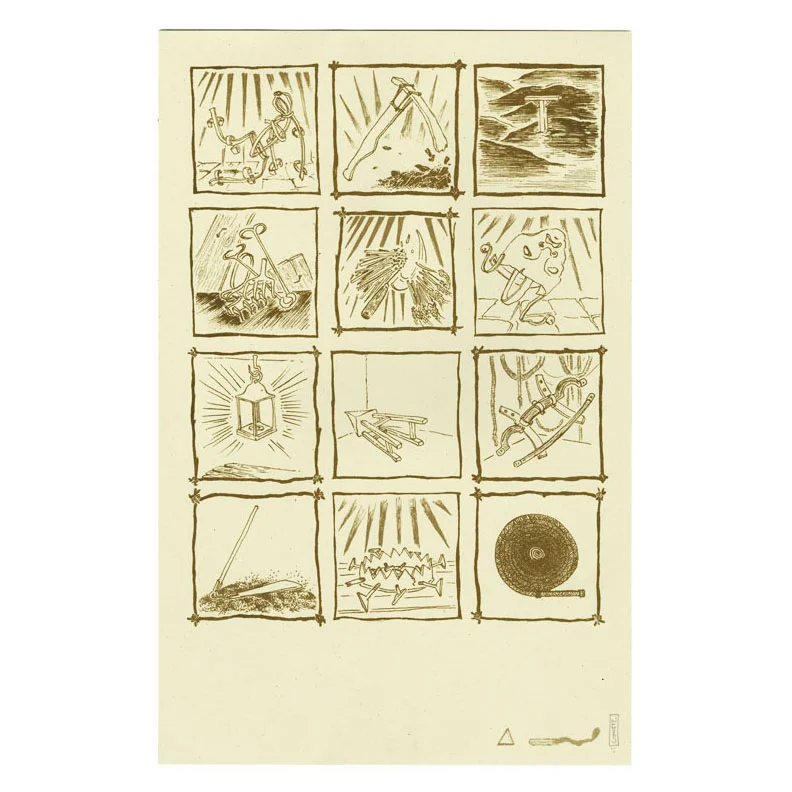 Travail Risograph Print