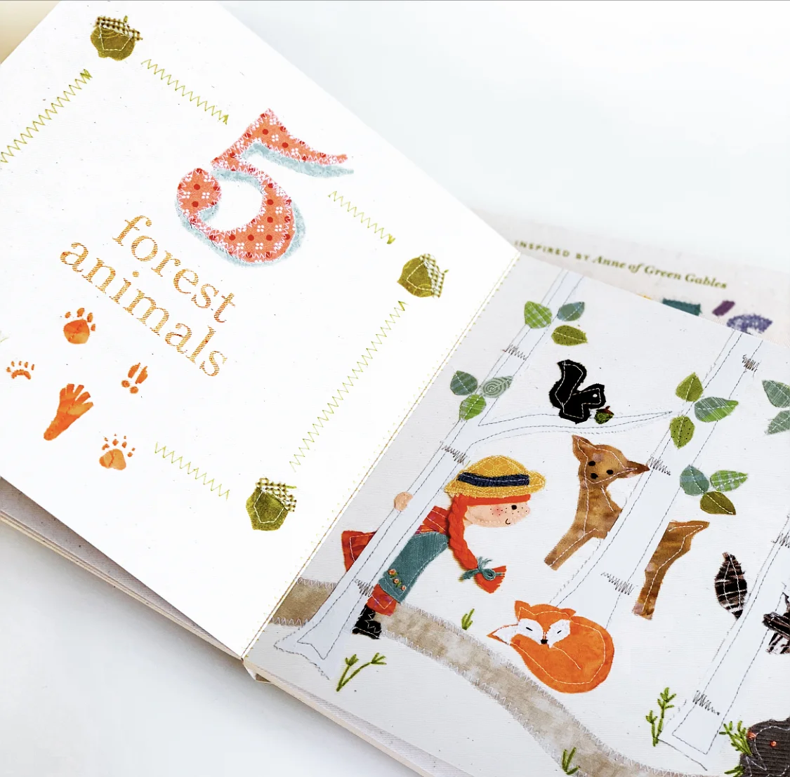 Each spread portrays a number with an adorable illustration.