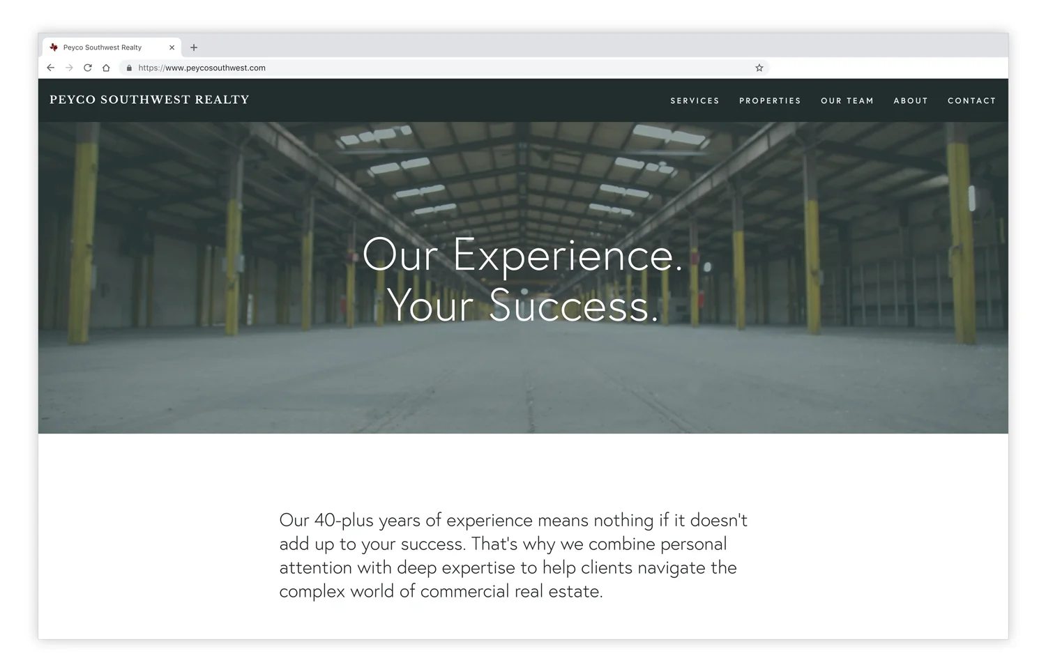 Peyco Southwest Realty - Branding & Website