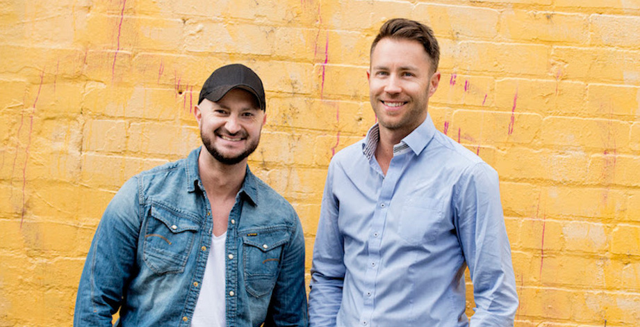 Chad Stephens & Chris Koch - The founders of Pop! (Photo credit: Startup Daily )