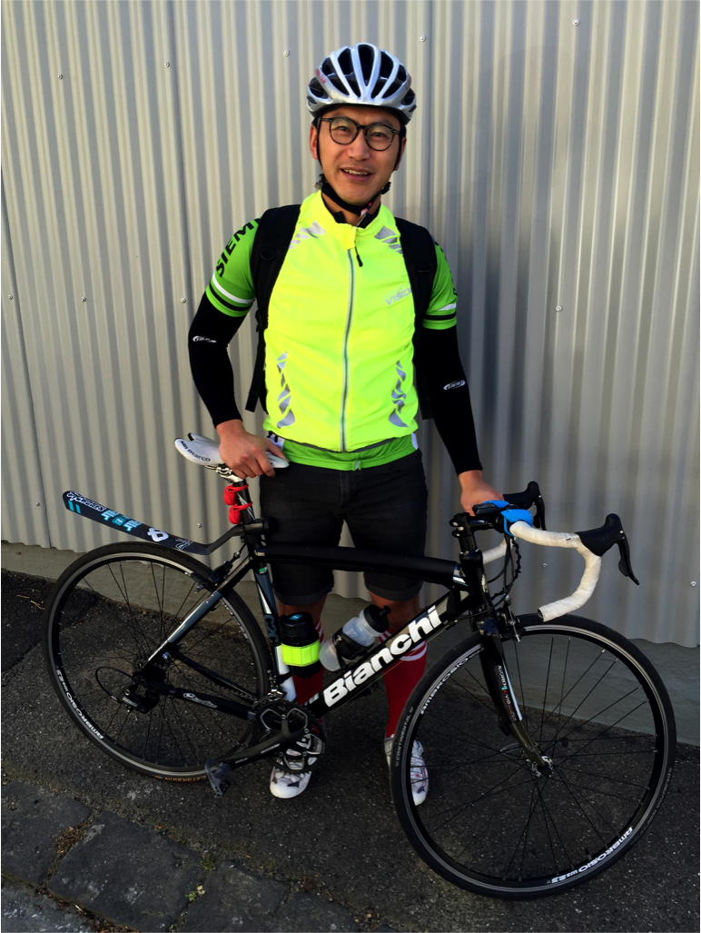 Bike nerd in hi-viz?