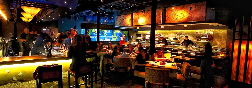 Senbu Sushi Bar, Restaurant & Cocktails at Night.jpg