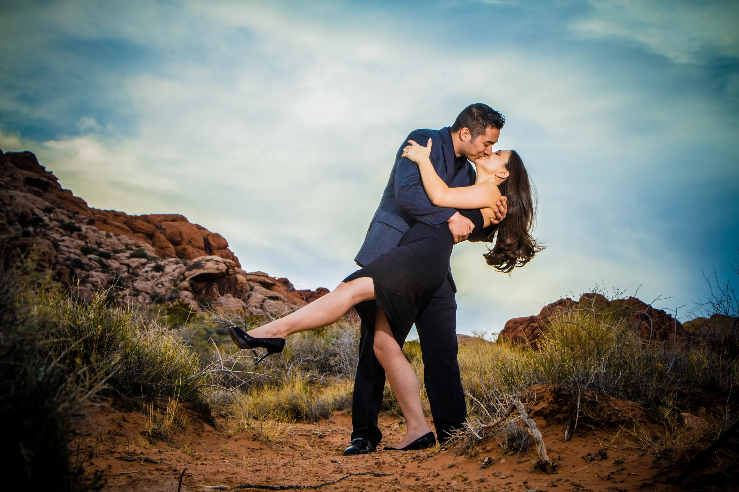 las vegas engagement and wedding photographer
