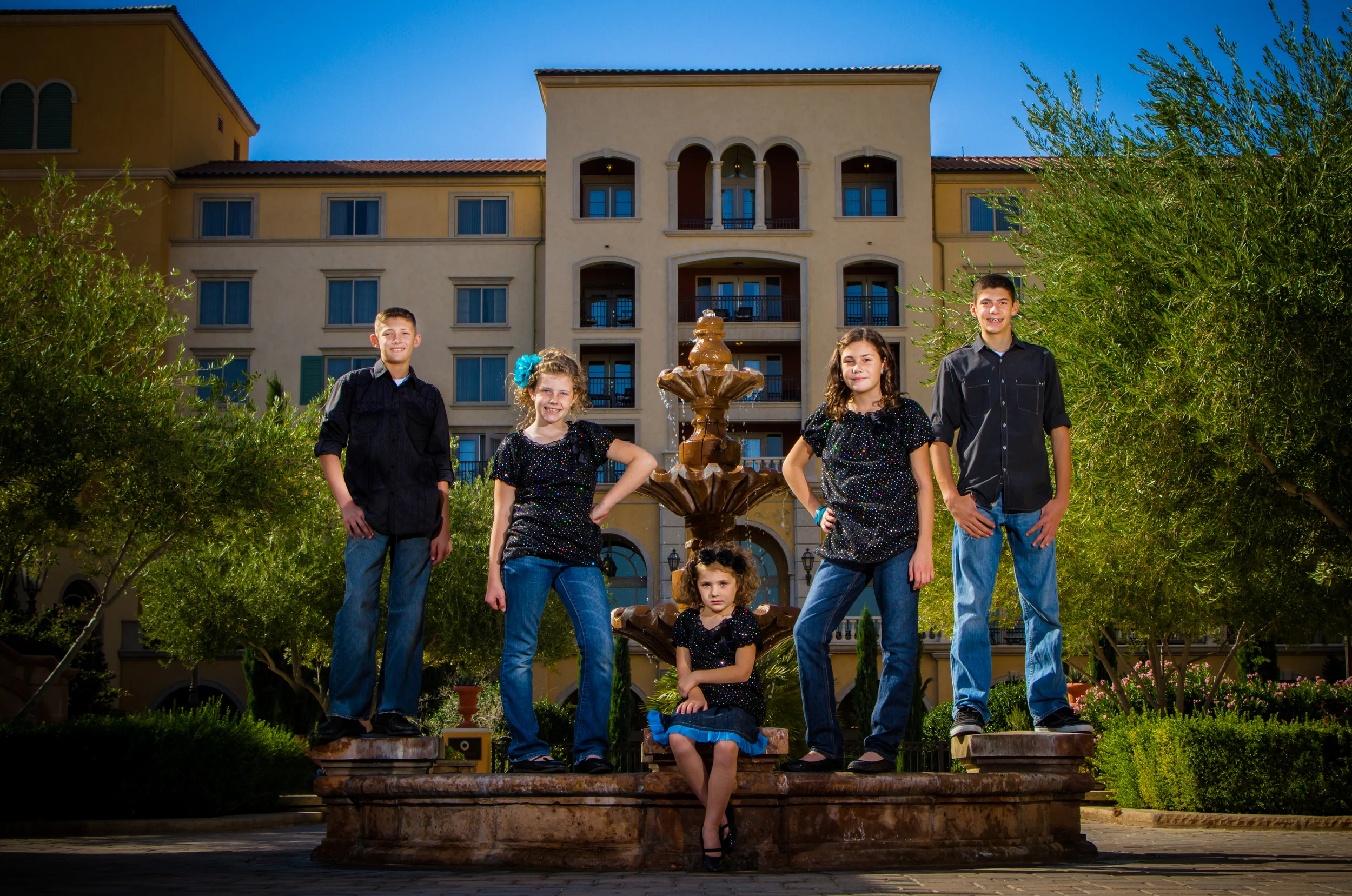 Las vegas family portrait photographer