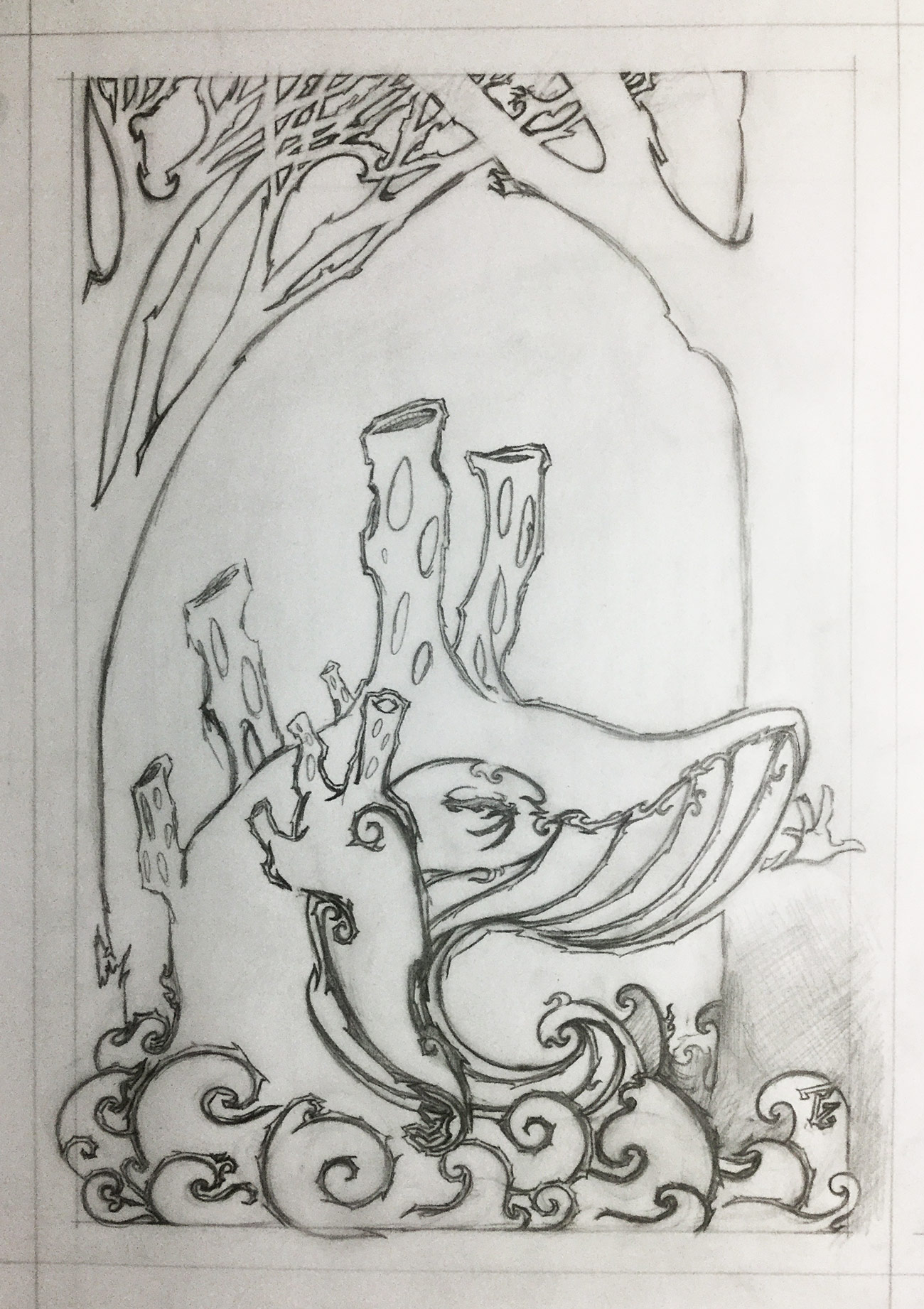 ⊛ Strangeness Factory ⊛ Final Drawing (top layers)