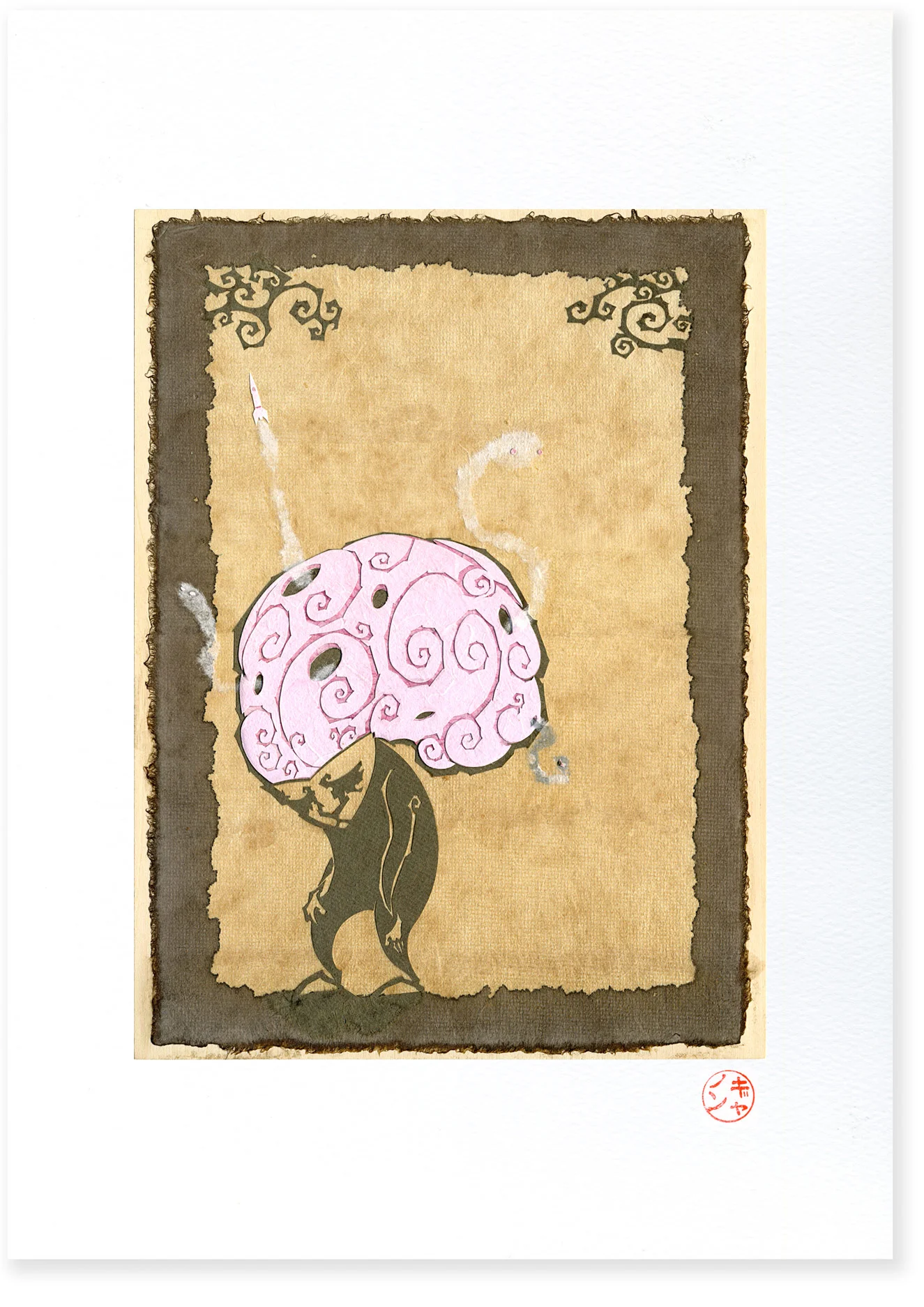 Heavy is the Head that Bears the Brain • open edition giclée print • ID No.4