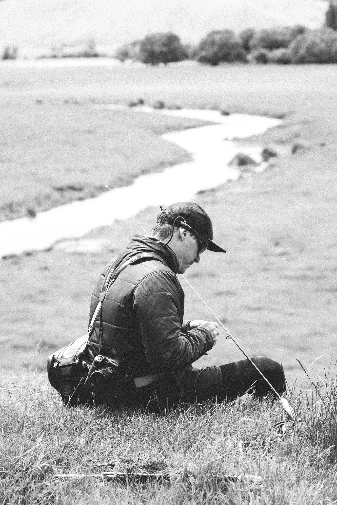 The right selection of fly is crucial on this creek.