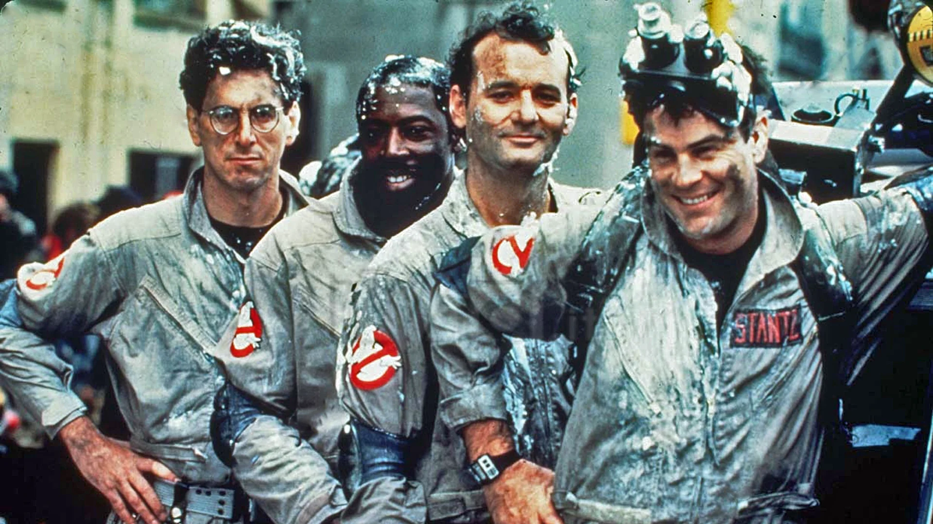 GHOSTBUSTERS is one of the greatest comedies of all time, focusing on a team of blue collar heroes, starting their own business, attempting to save the city. The four lead actors have fantastic chemistry together, playing off one anothers strengths and weaknesses, making every performance that much stronger. While the characters occasionally bicker/disagree, there is a great sense of warmth and affection among them. Each team member has a distinct characteristic at their core - Brains ( Egon ), Mouth ( Peter ), Heart ( Ray ), and the everyman ( Winston ) - A dynamic that has a strong influence on our very own heroes.