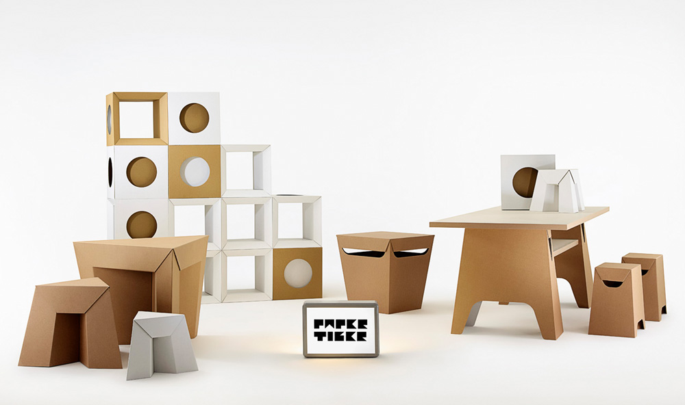 cardboard chairs design