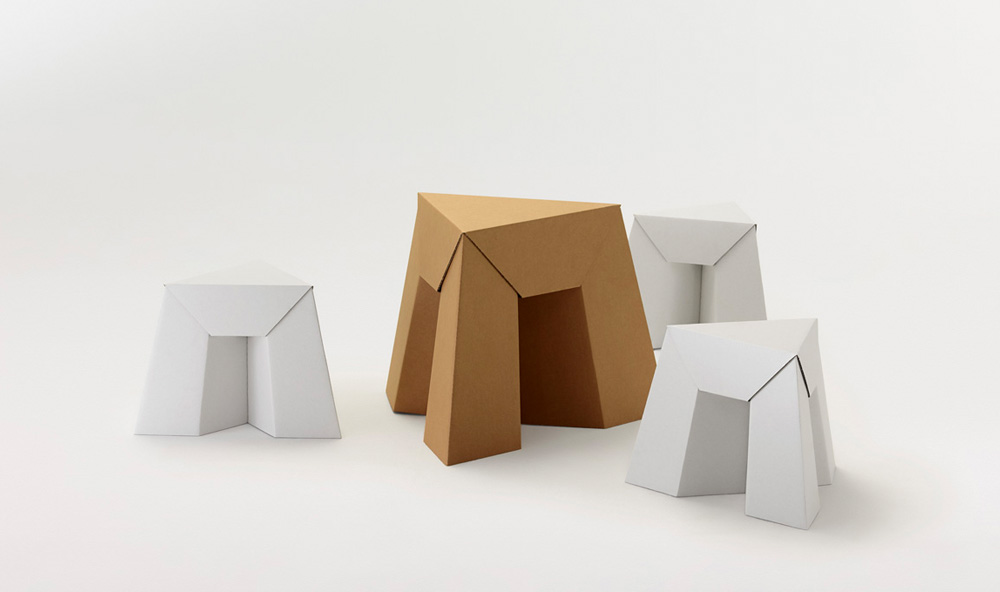 Paper Tiger Stool and Kids Stool