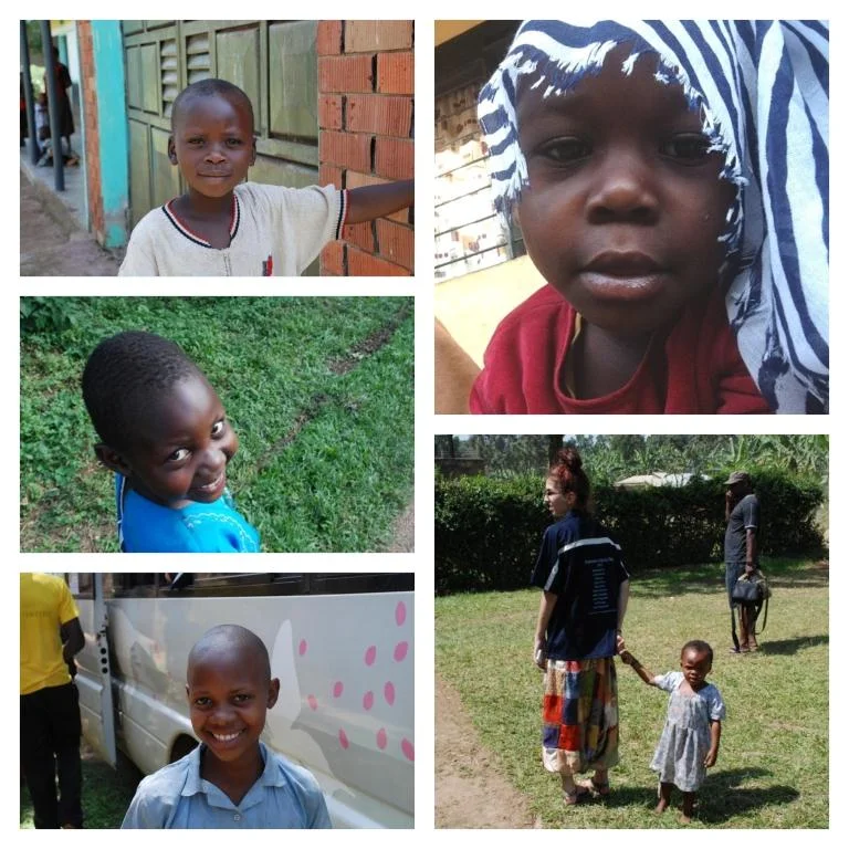 Photo Top to Bottom Left – Gloria, Anna, Rose. Right – Vicki and Stella (holding Caitlin’s hand)