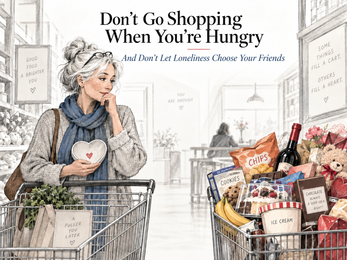 Don’t Go Shopping When You’re Hungry