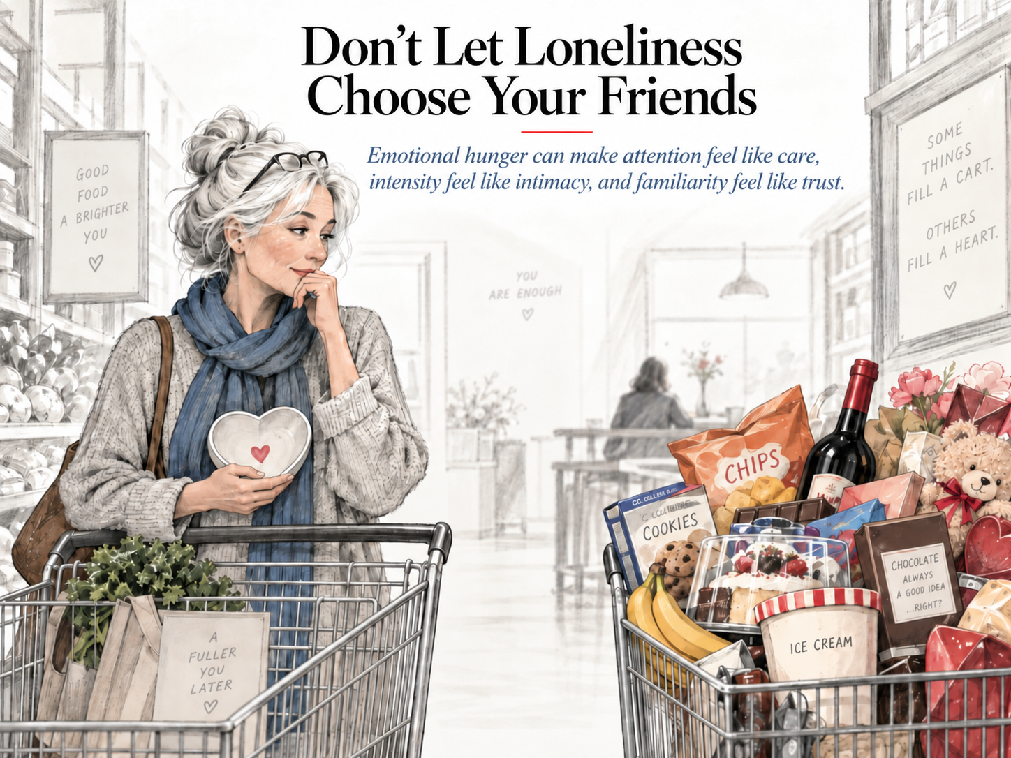 Don’t Let Loneliness Choose Your Friends