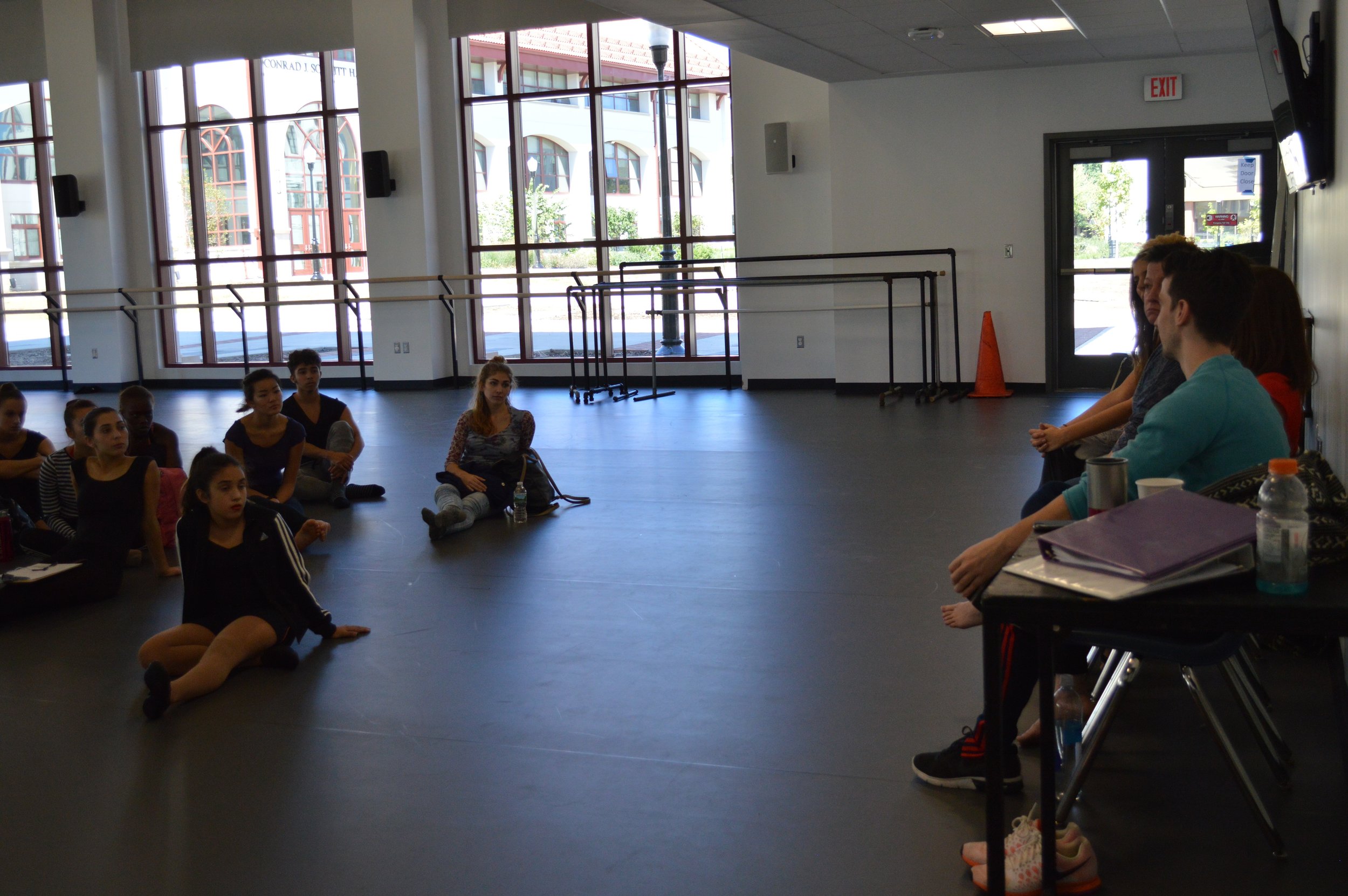 Networking between Participants and Dance Companies