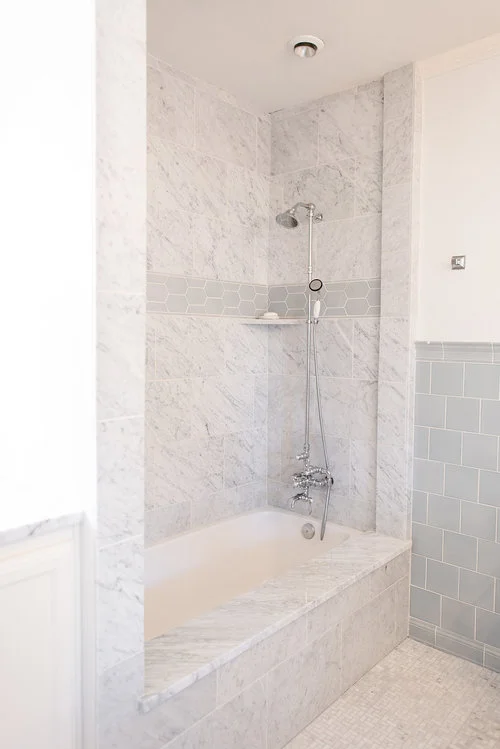 Clark-Design-Studio-Wichita-Falls-Marble-hexagon-tile-subway.jpg