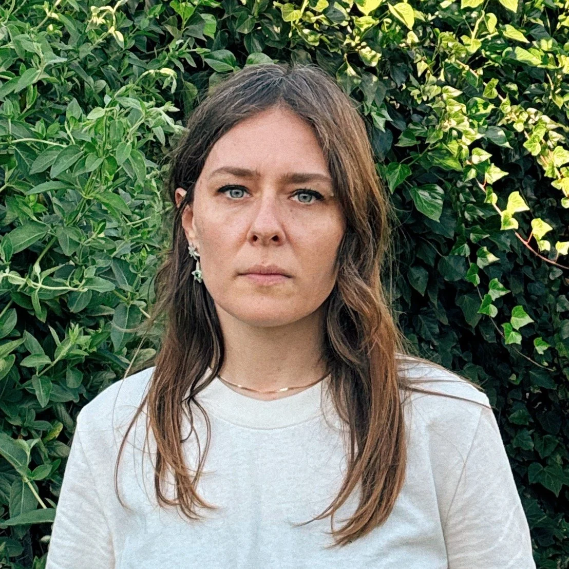 Mercedes Kraus looks at camera