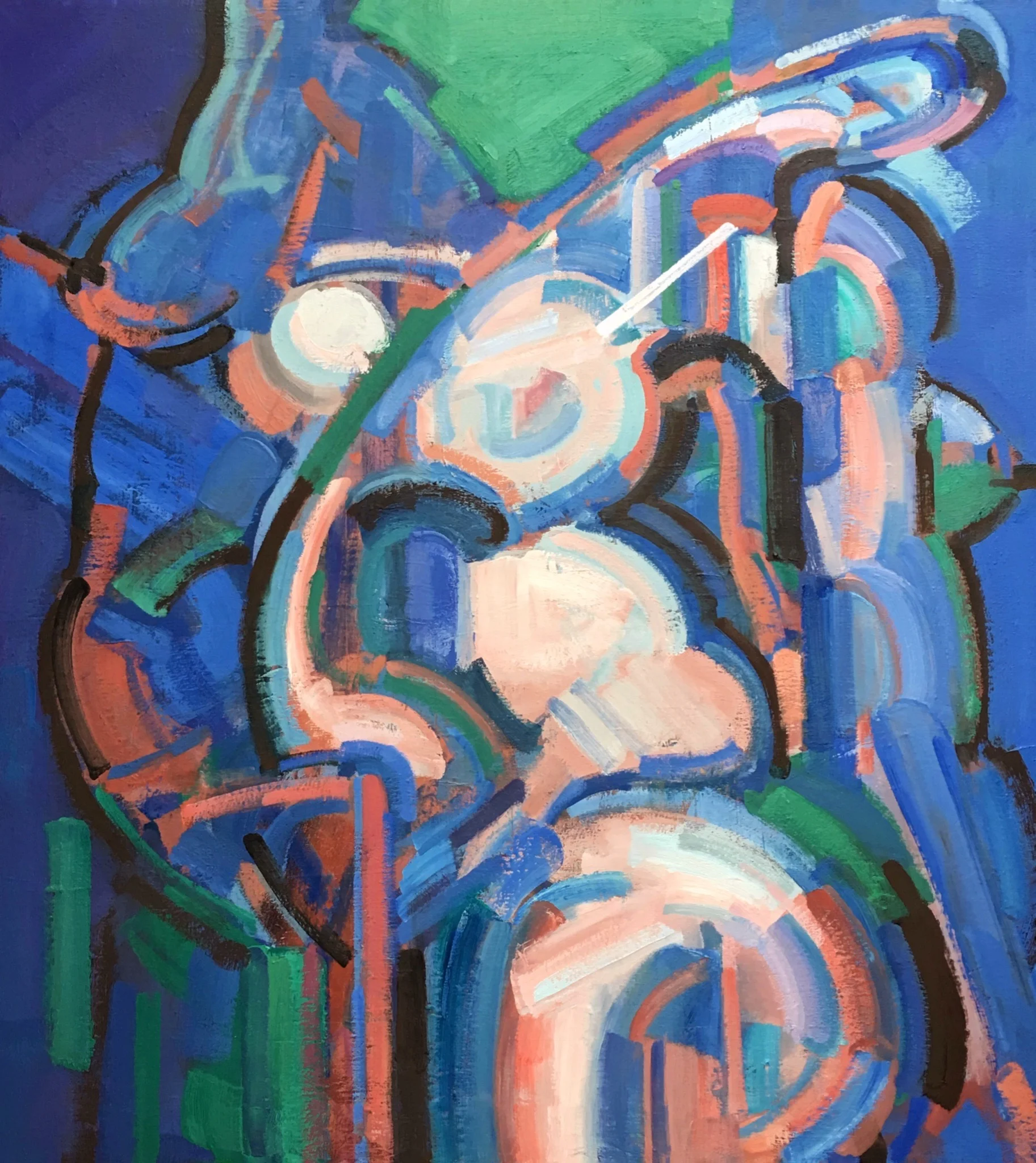 Formation No.3 Oil on Canvas w90 x h100cm