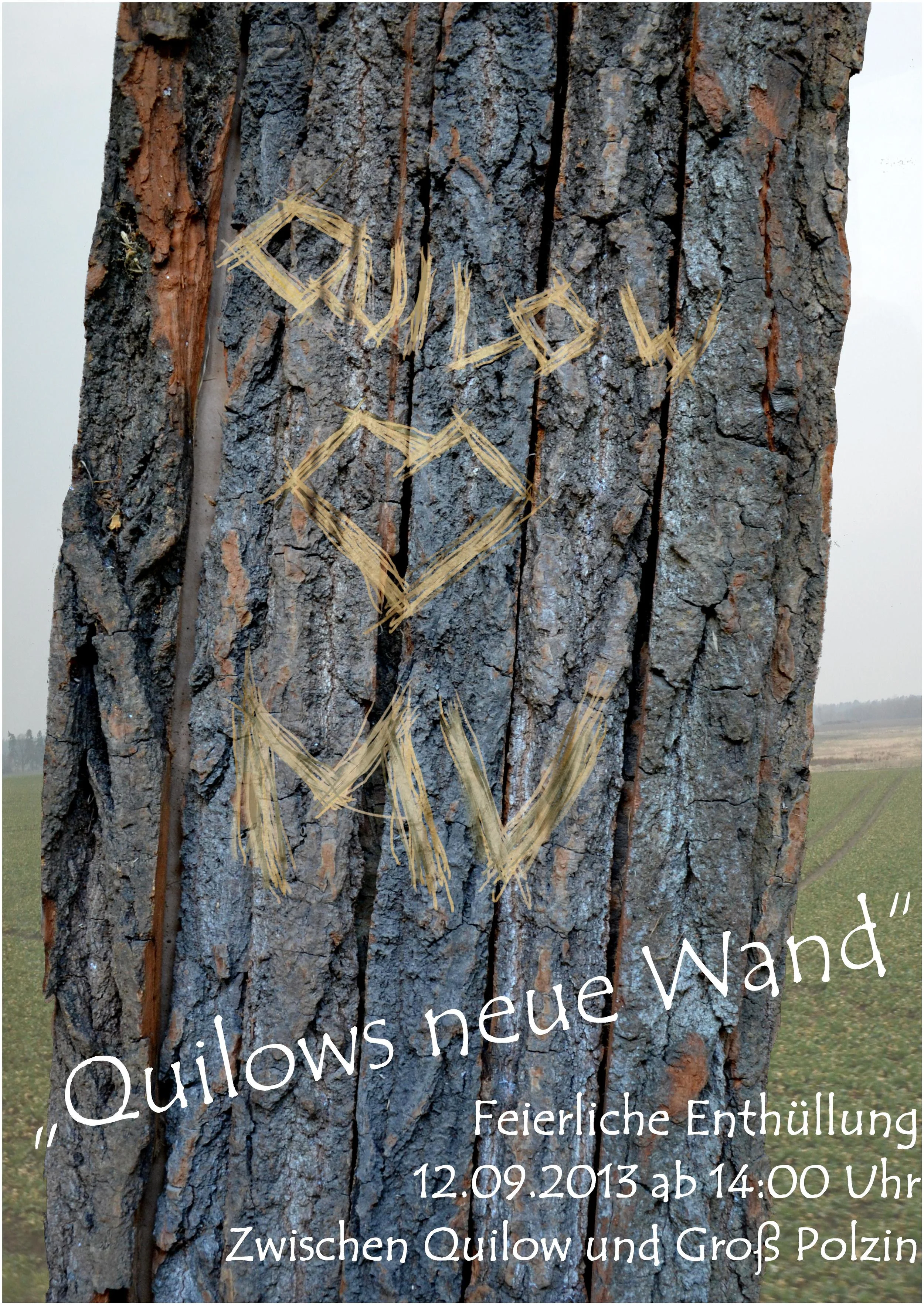 Plakatgestaltung Quilow