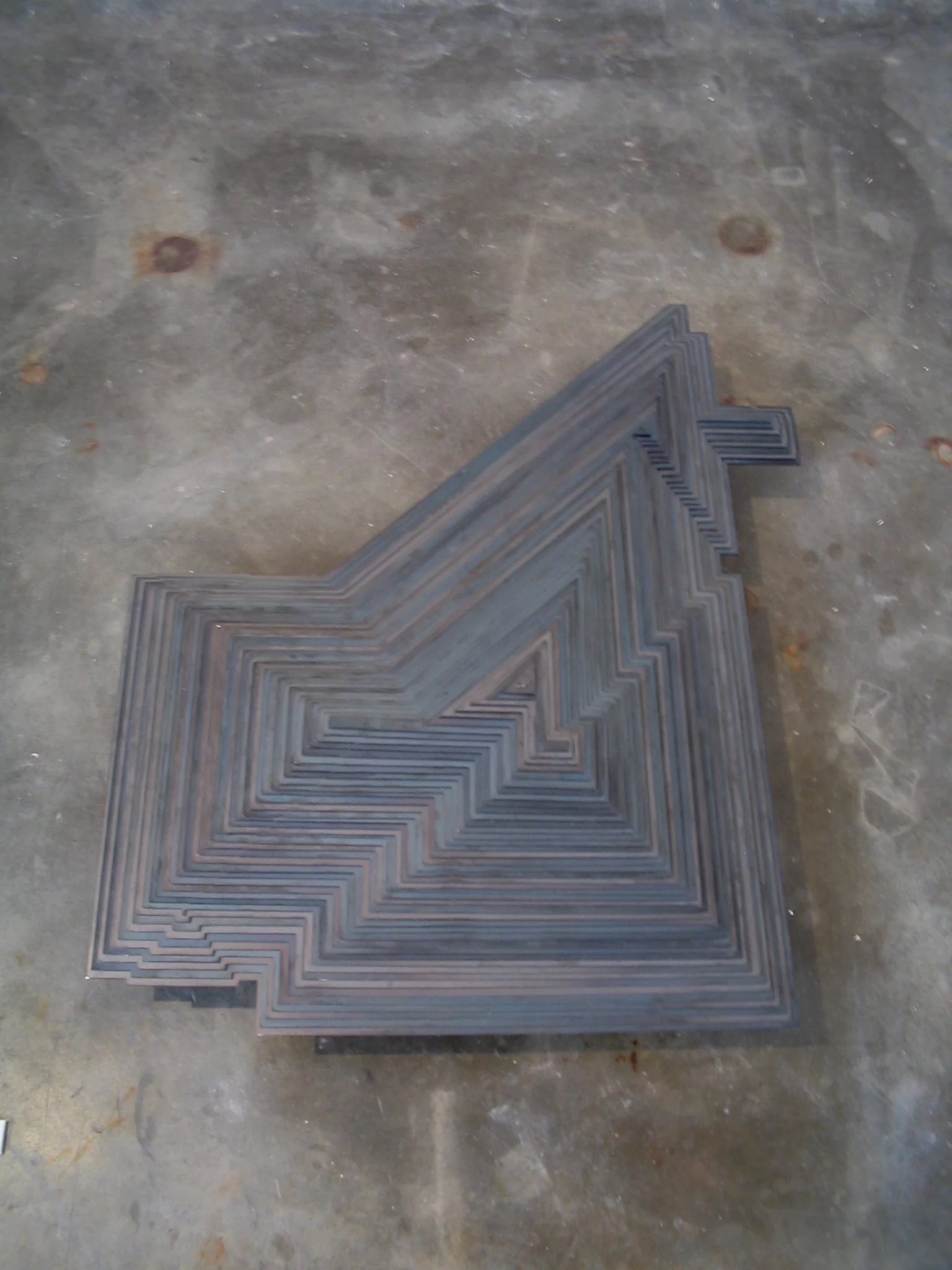 Maquette-laser cut mild steel.jpg