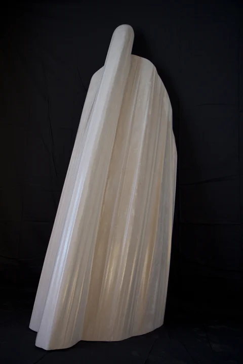 Shadow , 2011 Polymer gypsum,High density foam, steel 72" X 36" X 29" | 182cm X 91cm X 74cm Photo credit: Lourens Smith 