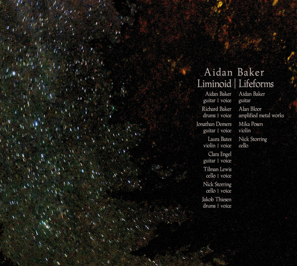 AIDAN BAKER "Limnoids/Lifeforms" Alien8 2009 Violin